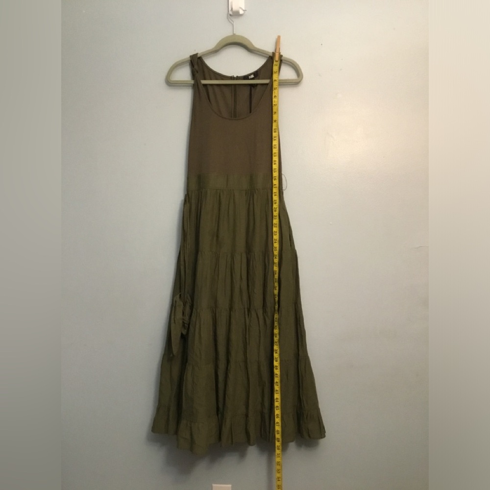 PAIGE Olive Backless Maxi Dress - Picture 16 of 16